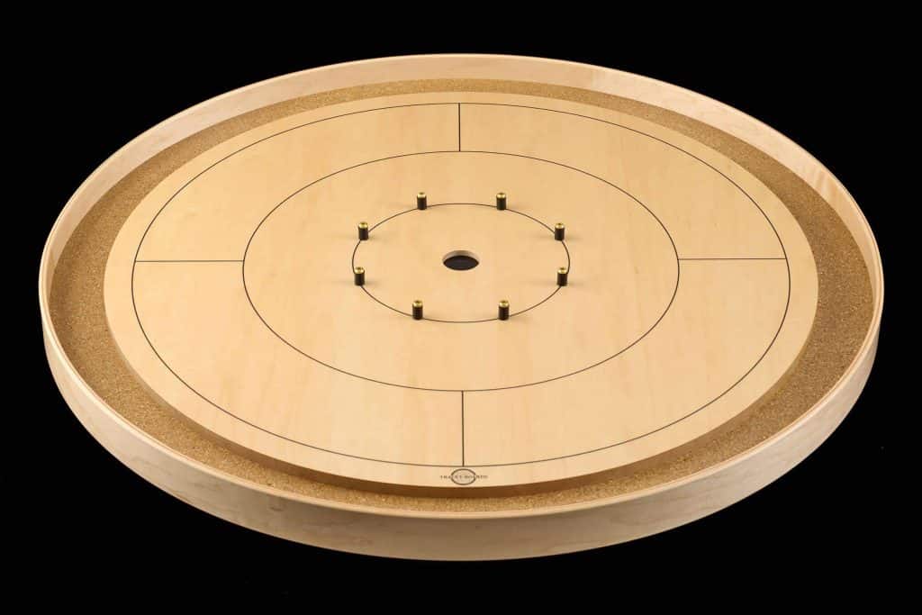 traditional crokinole board isometric view product image tracey boards 1